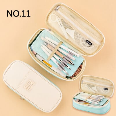 Trusa creativă Capacitate mare Straturi duble Certificare CPC Material sigur Carcasă școlară Husă Papetarie pentru fete