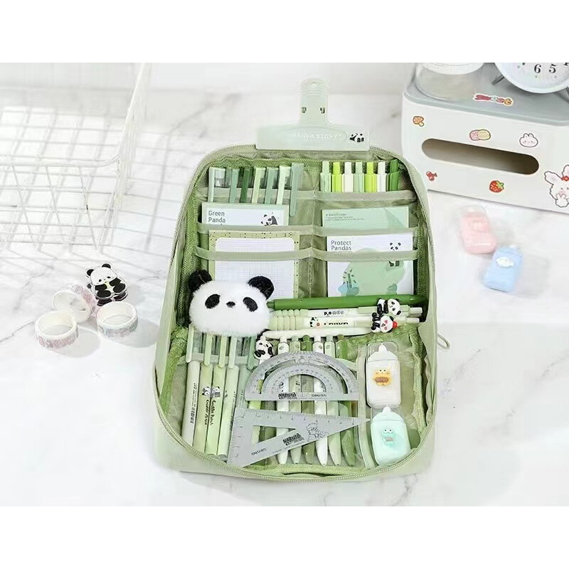 12 slāņu lielas ietilpības zīmuļu futrālis Izskatīgs daudzfunkcionāls klasifikācija Uzglabāšanas kancelejas piederumu uzglabāšanas soma 1 gab.