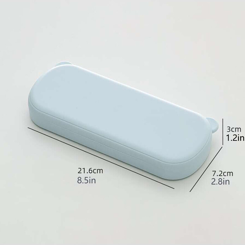 Suure mahutavusega pliiatsikott/õpilase plastikust pliiatsitase/mitmefunktsiooniline pliiatsitase