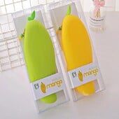 Augstas kvalitātes zīmuļu futrālis Kawaii kancelejas preču simulācijas sērijas ūdensnecaurlaidīgs mango pildspalvu futrālis jauki skolas piederumi bērniem meitenēm, dāvana2024