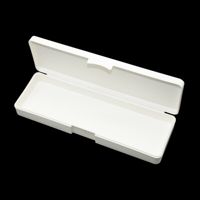 1 tk Lihtsad PP pliiatsiümbrised Kawaii suure mahutavusega pliiatsikarp Pliiatsi hoiukarp lauaarvuti kirjatarvete organiseerija koolitarbed