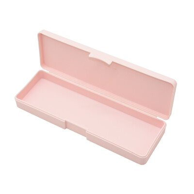 1 tk Lihtsad PP pliiatsiümbrised Kawaii suure mahutavusega pliiatsikarp Pliiatsi hoiukarp lauaarvuti kirjatarvete organiseerija koolitarbed