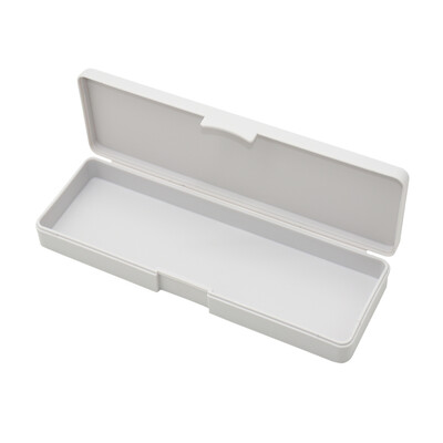 1 tk Lihtsad PP pliiatsiümbrised Kawaii suure mahutavusega pliiatsikarp Pliiatsi hoiukarp lauaarvuti kirjatarvete organiseerija koolitarbed