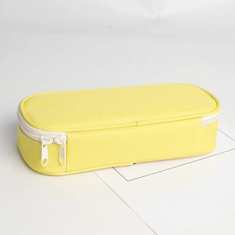 Jednodijelna jednostavna studentska pernica Kreativna modna jednobojna torba za olovke Platnena torba za pohranu pisaćih materijala velikog kapaciteta