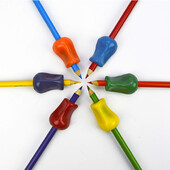 5 buc Creioane Grip pentru copii Scriere de mână Corectarea posturii Antrenament Scriere pentru SIDA Copii Preșcolari Studenți Copii