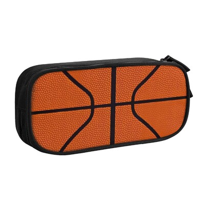 Basketbola zīmulis Pielāgots Kawaii zīmuļu futrālis meitenei zēnam Lielas ietilpības zīmuļu soma maisiņš studentiem kancelejas preces