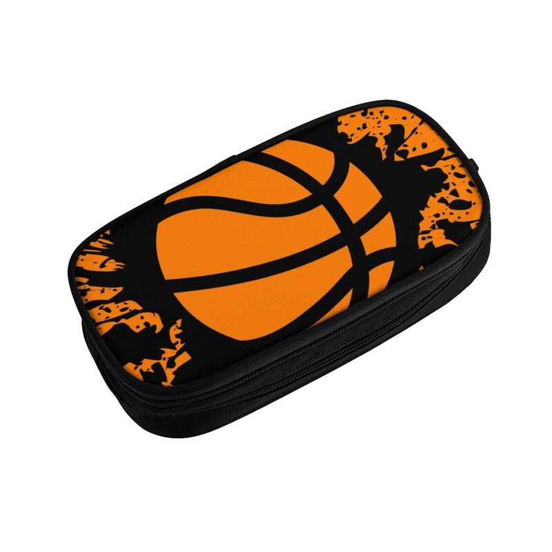 Basketbola zīmulis Pielāgots Kawaii zīmuļu futrālis meitenei zēnam Lielas ietilpības zīmuļu soma maisiņš studentiem kancelejas preces