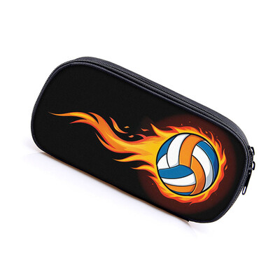 Genți cosmetice pentru fotbal/fotbal Fotbal creativ Cutie de creion pentru sport pentru școală băieți Geantă cu fermoar Genți stationare pentru copii