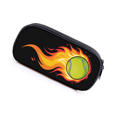 Genți cosmetice pentru fotbal/fotbal Fotbal creativ Cutie de creion pentru sport pentru școală băieți Geantă cu fermoar Genți stationare pentru copii