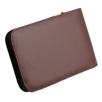 12 pliiatsit Täitepliiats/rullpliiats Kunstnahast tõmblukk ümbrisehoidja jaoks Uus