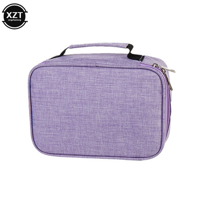 Univerzalne školske torbice sa 72 rupe, 3 odjeljka, školska platnena pernica, torbica za olovke, torbica, torbica za pisce za umjetnike