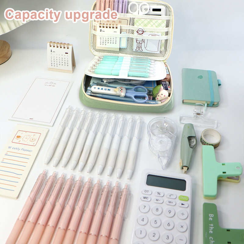Μολυβοθήκες Kawaii Μεγάλης χωρητικότητας Θήκες θήκης για κορίτσια Αγόρι Γραφείο Φοιτητικό Γραφείο Οργάνωση Σχολικών Προμηθειών