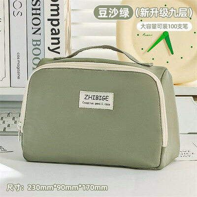 Suure mahutavusega kirjatarvete pliiatsikarp Estuche Escolar 3 Compartimientos Kawaii hoiukotid Lapicera Kalemlik Trousse