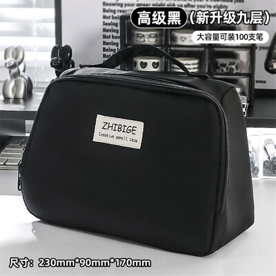 Suure mahutavusega kirjatarvete pliiatsikarp Estuche Escolar 3 Compartimientos Kawaii hoiukotid Lapicera Kalemlik Trousse