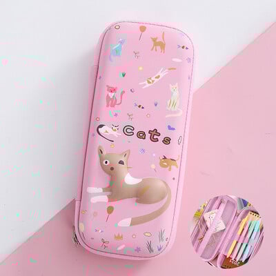 3D vienradzis jauka zīmuļu kastīte Skolas studentu kancelejas piederumu kaste Bērnu zīmuļu uzglabāšanas kaste Trīs slāņu lielas ietilpības zīmuļu futrālis dāvana