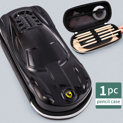 Cutie de creion stereo pentru mașină 3D cu desene animate drăguță cutie de creion rechizite școlare cutie de depozitare student EVA cutie de papetărie din plastic cadouri