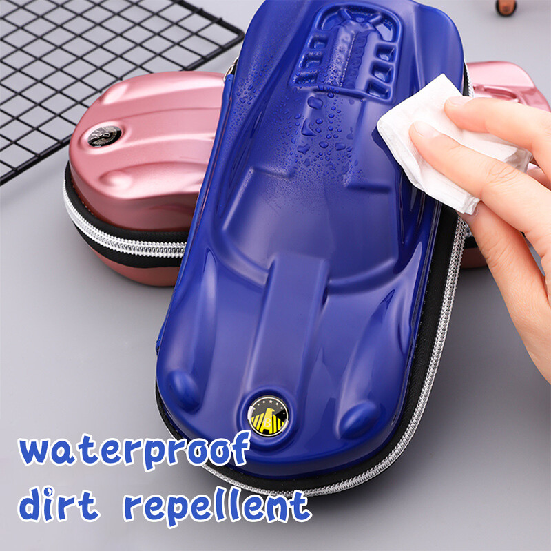 Cutie de creion stereo pentru mașină 3D cu desene animate drăguță cutie de creion rechizite școlare cutie de depozitare student EVA cutie de papetărie din plastic cadouri