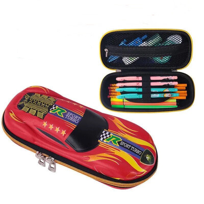 3D trkaći auto Pernice Crtići Školska pernica za djecu Kutija za papire EVA plastična torbica za olovke dječak slatka torba za olovke darovi