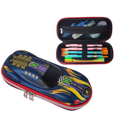 3D trkaći auto Pernice Crtići Školska pernica za djecu Kutija za papire EVA plastična torbica za olovke dječak slatka torba za olovke darovi