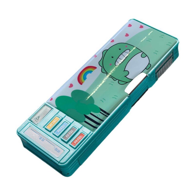 Multifunktsionaalne kirjatarvete kast Põhikooli nööbikapp, hea välimusega pliiatsikarp poistele ja tüdrukutele H8N9