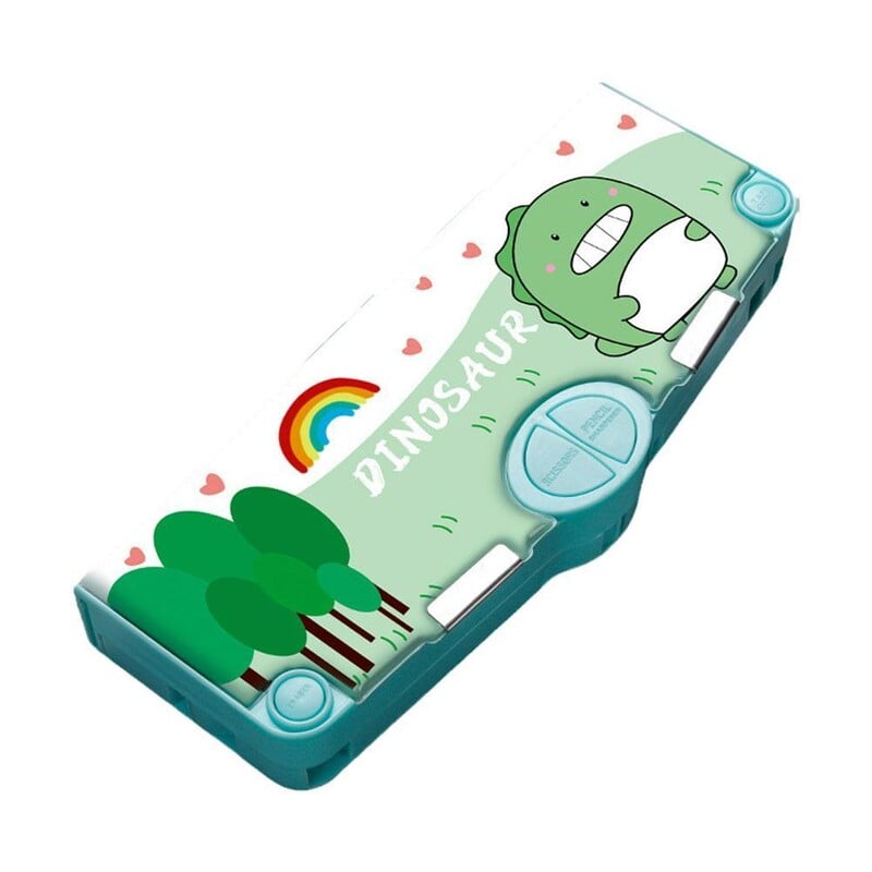 Multifunktsionaalne kirjatarvete kast Põhikooli nööbikapp, hea välimusega pliiatsikarp poistele ja tüdrukutele H8N9