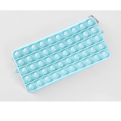 Push Bubble kancelejas piederumu futrālis Pildspalvu kastīte Kosmētika Uzglabāšana Fidget Sensory Stresa Release Pencil Bag Biroja skolas piederumi