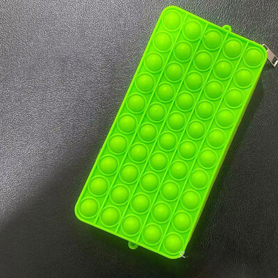 Push Bubble kancelejas piederumu futrālis Pildspalvu kastīte Kosmētika Uzglabāšana Fidget Sensory Stresa Release Pencil Bag Biroja skolas piederumi