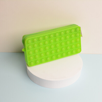 Pop Its Pencil Case Kawaii Stationery School Μολυβοθήκες Trousse Scolaire Silica Gel Estuches Escolares Piornik Μολυβοθήκη