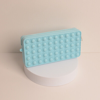 Pop Its Pencil Case Kawaii Stationery School Μολυβοθήκες Trousse Scolaire Silica Gel Estuches Escolares Piornik Μολυβοθήκη