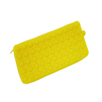 Ανακούφιση από το άγχος Πουγκί σιλικόνης Pop Push The Pencil Case Bubble Fidget Παιχνίδια Αισθησιακά παιχνίδια Παιδικό Δώρο γραφικής ύλης Organizer Στυλόθήκη