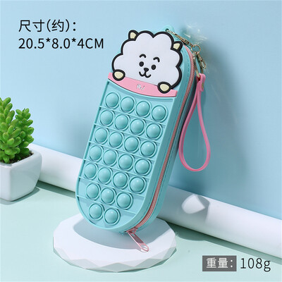 Karikatūras attēls Pildspalvu maisiņš Dekompresijas kancelejas piederumu kastīte Burbuļpildspalvu soma Jauna pildspalvu kastīte Skolas piederumi Biroja kancelejas piederumi Dāvana