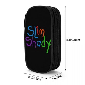 The Death Of Slim Shady Eminem Pencil Case Pencil Box Τσάντα Φοιτητής Μεγάλης χωρητικότητας Μαθητές Σχολική φερμουάρ Μολυβοθήκη