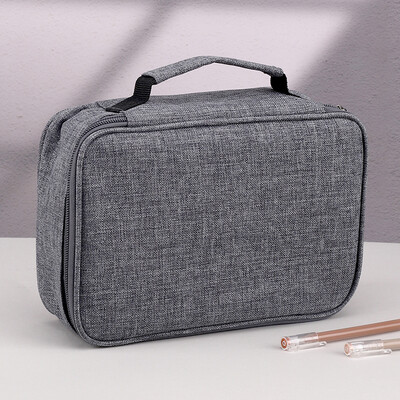 Trusa pentru creion Papetărie estetică Estuche Escolar Casă pentru creioane Capacitate mare 72 de găuri Husă pentru pix Rechizite școlare Cutie pentru creioane