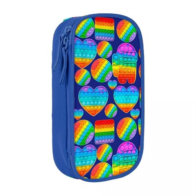 Popit Anti-Stress System Θήκες στυλό Μεγάλης χωρητικότητας Τσάντες στυλό κουτί στυλό Θήκη μολυβιών για αγόρια κορίτσια Φοιτητικά Γραφείο γραφικής ύλης