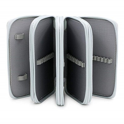 Husă de creion cu 36/48/72 găuri pentru desen, pictură, pixuri, pixuri, pixuri multifuncționale, de mare capacitate, papetărie școlară, pungă de aprovizionare