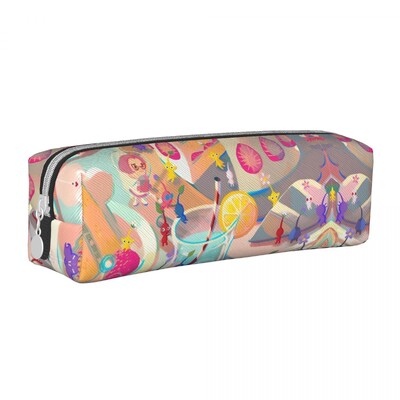 Jocuri Pikmin Toc Penion Genți Copii Capacitate Mare Rechizite școlare Cutie Cadou pentru Creioane