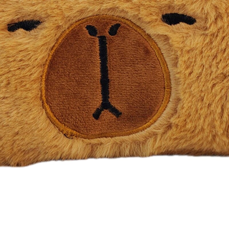 Плюшен калъф за молив Capybara. Нова чанта за писалка за момчета и момичета. Детски офис