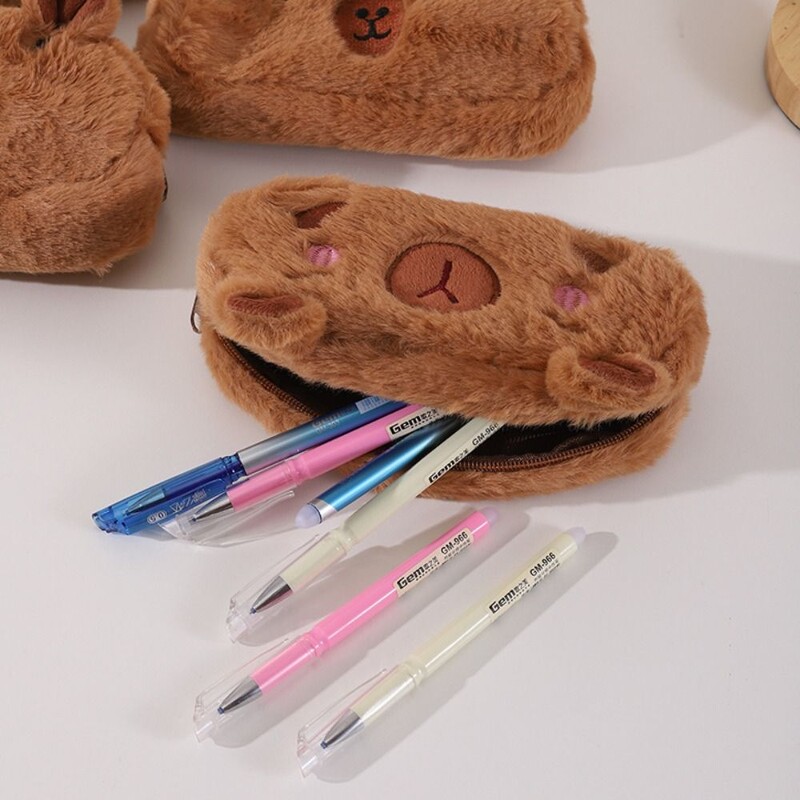 Armas Capybara pliiatsikas merisea pliiatsi kott, suure mahutavusega koolitarvete kirjatarvete karp