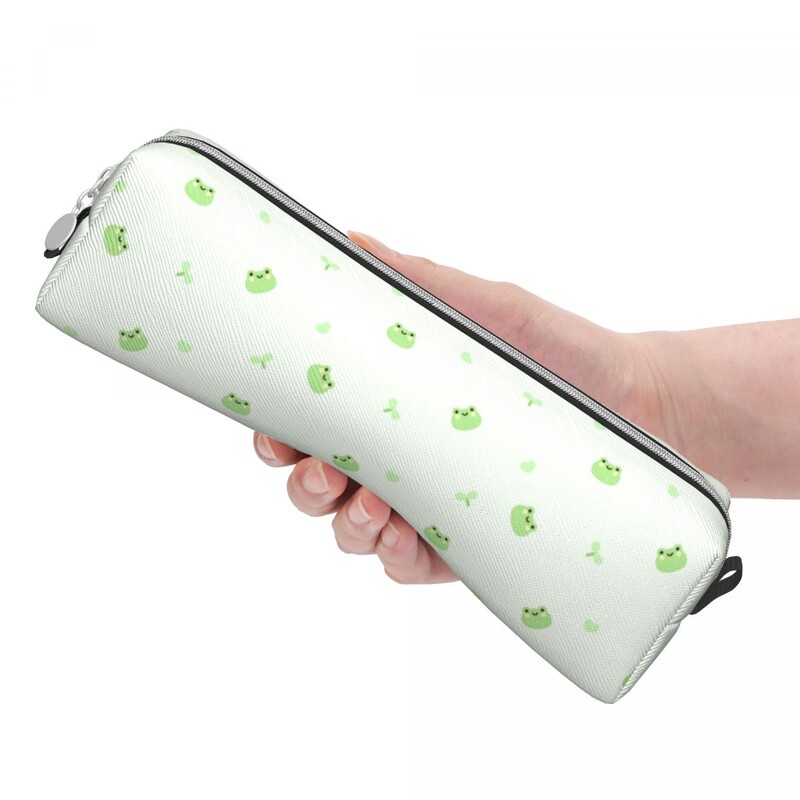 Pernice s uzorkom žaba, kutije za olovke, životinje, žabe, torbe za olovke, dječji školski pribor velikog kapaciteta, pernice s patentnim zatvaračem