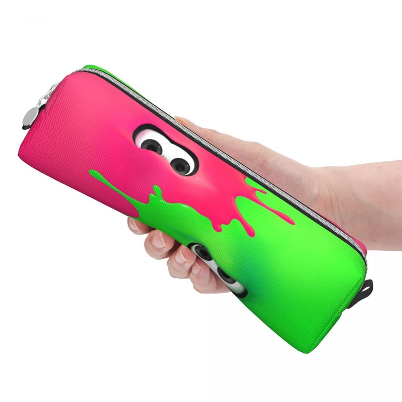 Armas Splatoon pliiatsiümbris Mood Multifilm Videomängu pliiatsihoidja kott Tüdruk Poiss Suure mahutavusega Õpilased Koolikingitused Pliiatsikarp