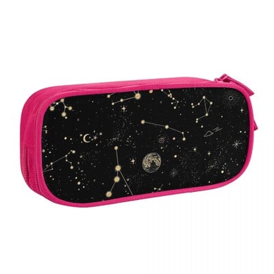 Toc de creion Into The Galaxy Vrăjitoare ocultă Constelație magică Cutie de creion Pen Student Genți de mare capacitate Rechizite școlare Papetarie