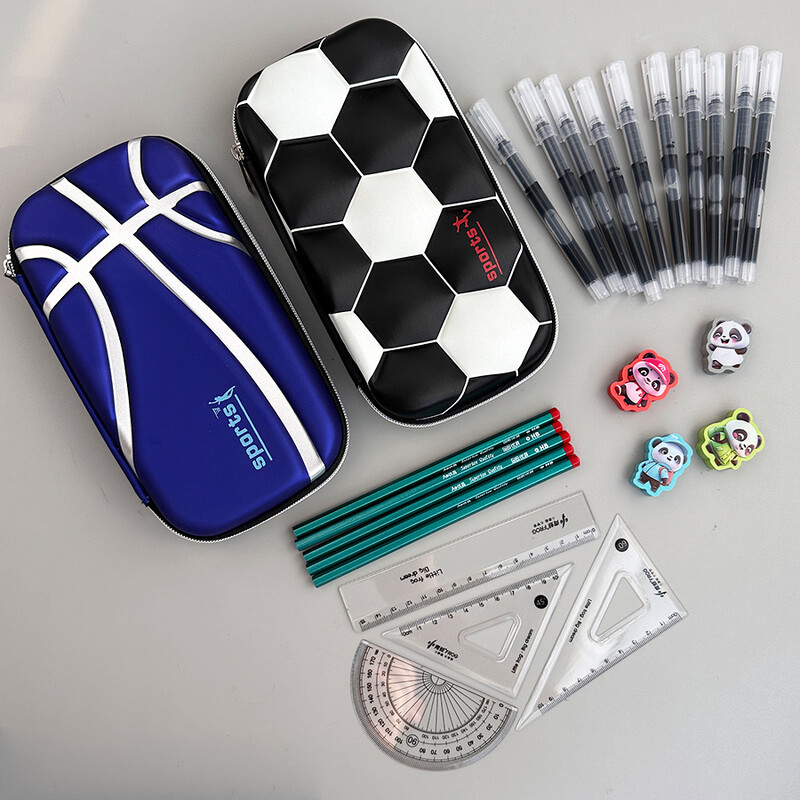 1tk 3D suure mahutavusega spordiseeria kirjutuskohver, 3D-pressitav, kirjutuskohver poistele ja õpilastele, pühadekingitus lastele,