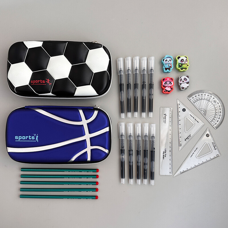 1tk 3D suure mahutavusega spordiseeria kirjutuskohver, 3D-pressitav, kirjutuskohver poistele ja õpilastele, pühadekingitus lastele,