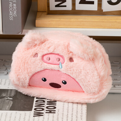 Kawaii pliiatsiline pliiatsikott, suure mahutavusega pliiatsikott Armas kopra hoiukott Korraldaja õpilastele kooli kontoritarbed