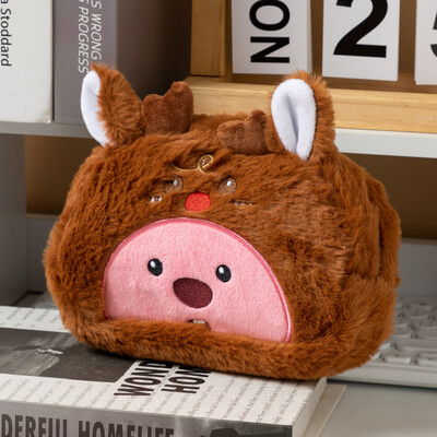 Kawaii pliiatsiline pliiatsikott, suure mahutavusega pliiatsikott Armas kopra hoiukott Korraldaja õpilastele kooli kontoritarbed