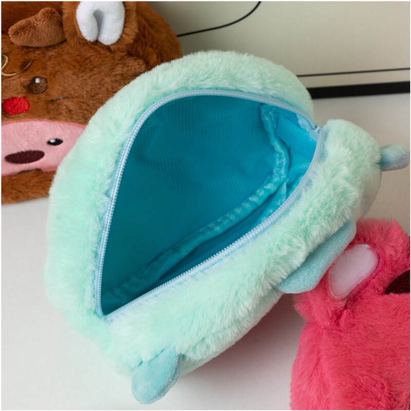 Kawaii pliiatsiline pliiatsikott, suure mahutavusega pliiatsikott Armas kopra hoiukott Korraldaja õpilastele kooli kontoritarbed