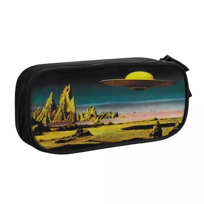 Kosmoseuniversumi astronautide kohandatud armas pliiats, poiss, tüdruk, suur panipaik Galaxy Rocket Planet pliiatsikarbis õpilastele kirjatarbed