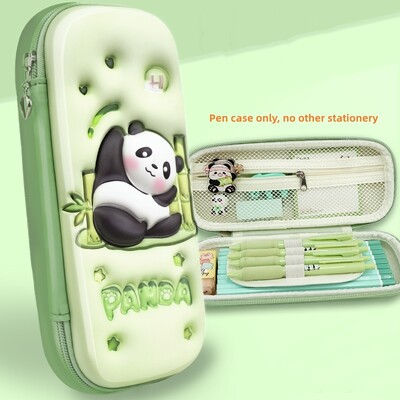 3D stereo drăguț Capybara carcasă de creion rezistentă la picături, rezistentă la apă, rechizite școlare pentru studenți, cutie de depozitare, carcasă tare de decompresie