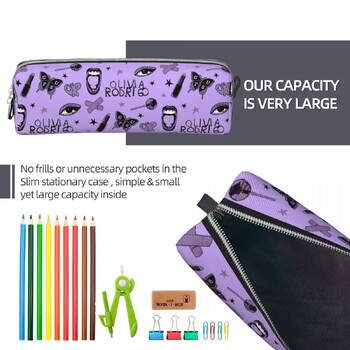 Sour Guts Vampire Olivia Rodrigos Pencil Case Fun Pen Holder Bag Kids Large Storage Students School Gift Pencil Bag