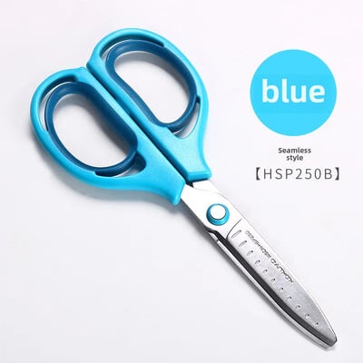 Foarfece cu lamă ascuțită fără sudură Kokuyo Wscn-hsp250 cu mâner elastic Foarfece confortabile de economisire a energiei